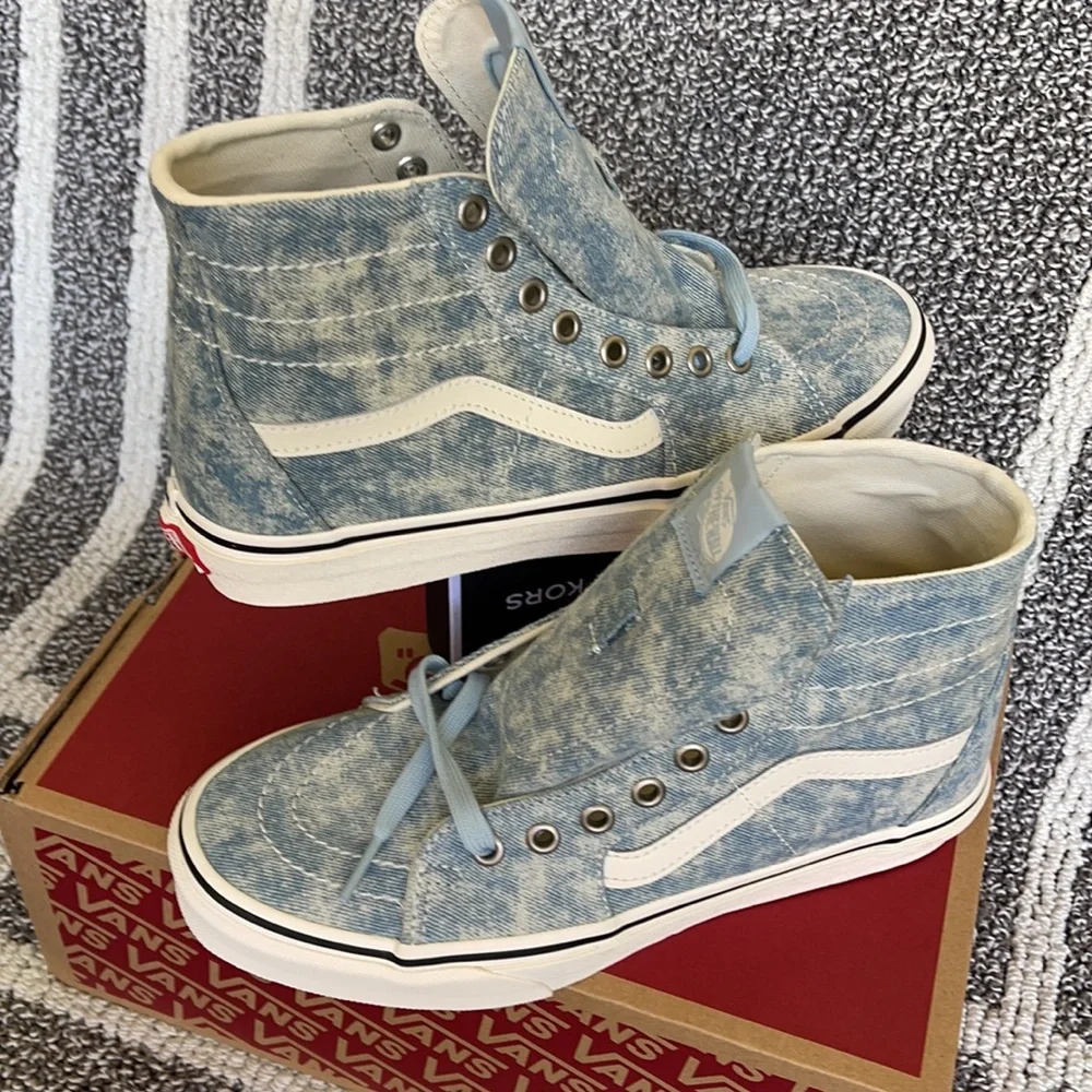 Vans Sk8-Hi Tapered Denimdstry Winter Sky/Marshmallow WMNS